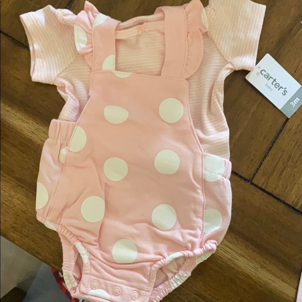 Overall Romper Set